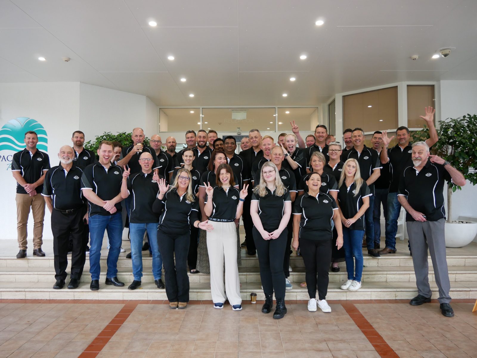Franchisees talking over plans at a conference